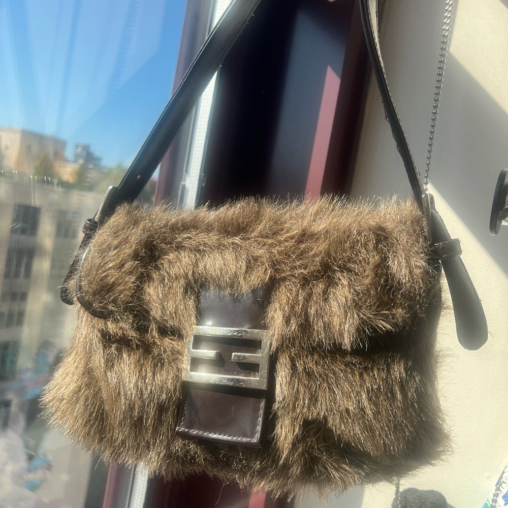 Gianna Fur Shoulder Bag